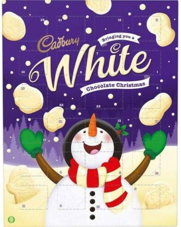 Cadbury White Chocolate Advent Calendar g : Amazon