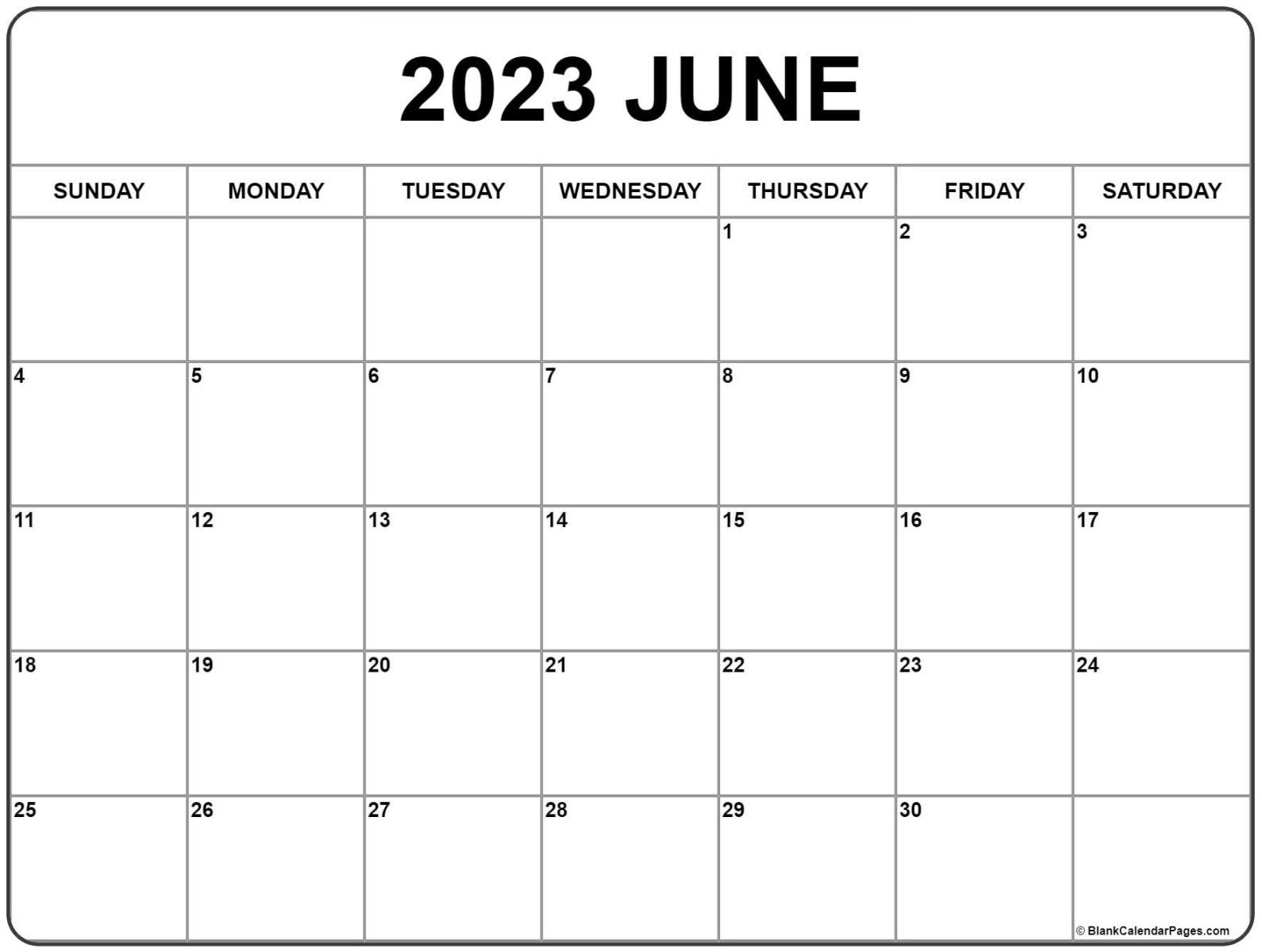 June  calendar  free printable calendar