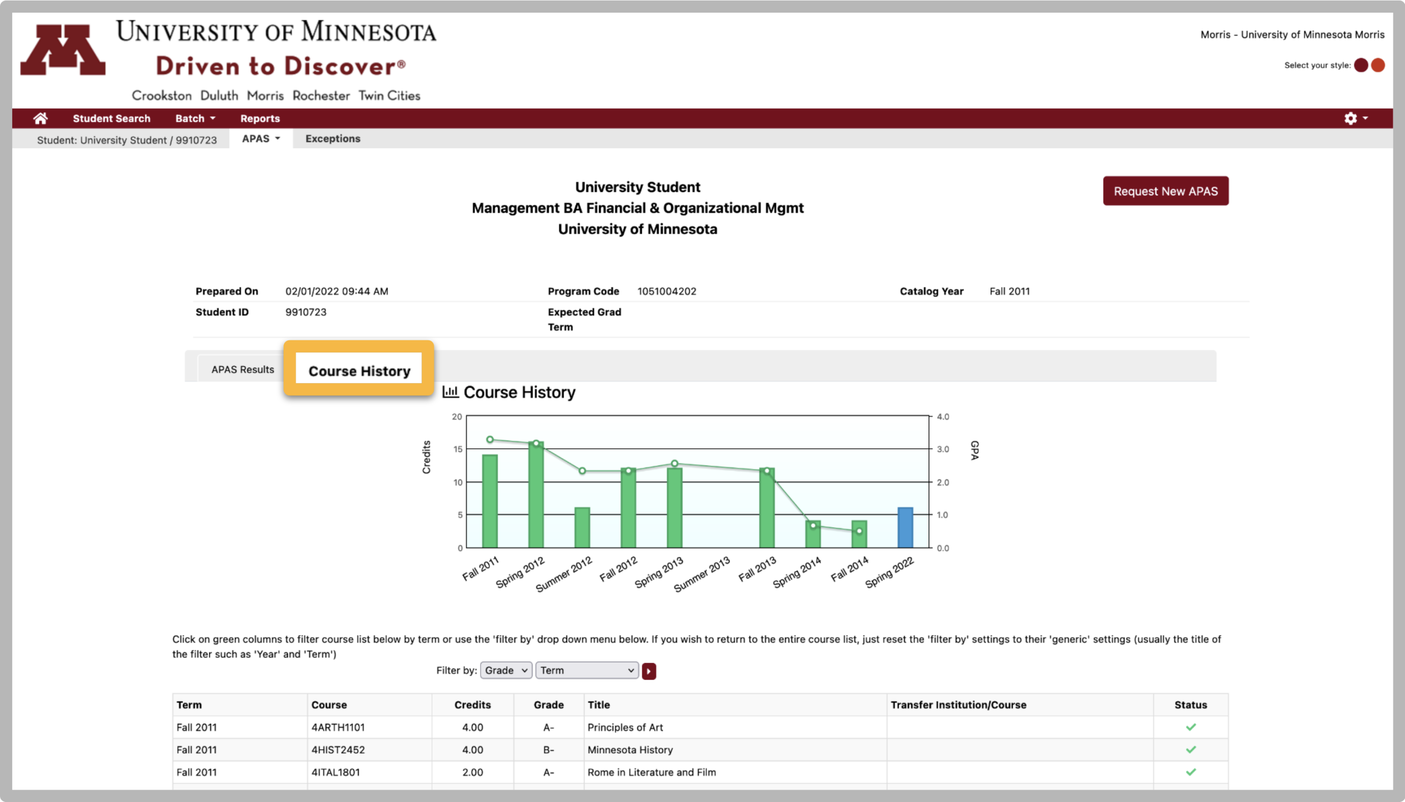 APAS  Twin Cities One Stop Student Services