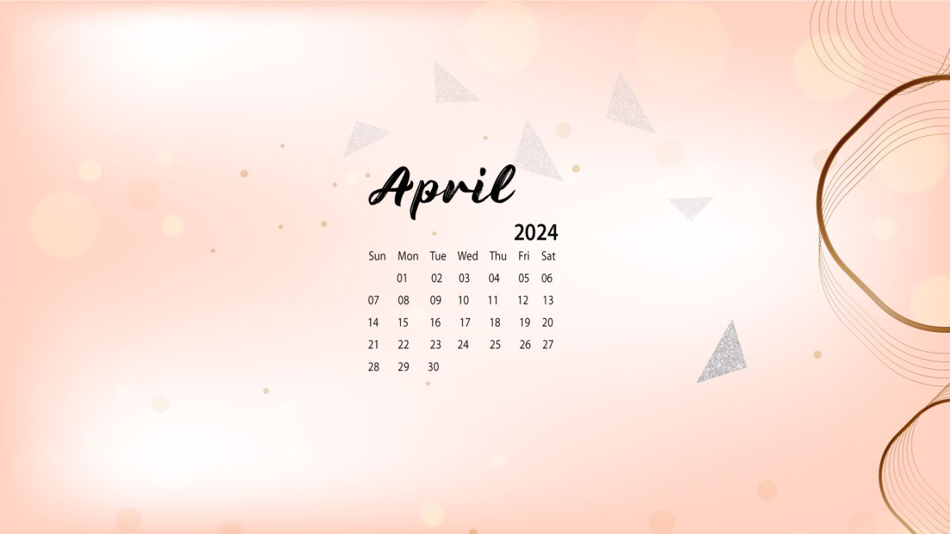 April  Desktop Wallpaper Calendar - CalendarLabs