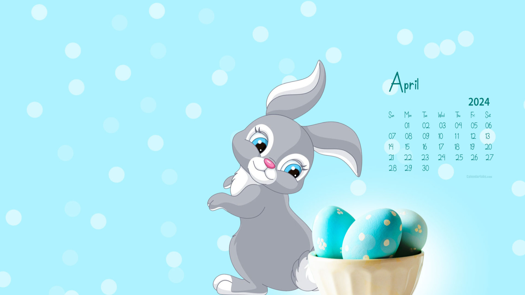April  Desktop Wallpaper Calendar - CalendarLabs