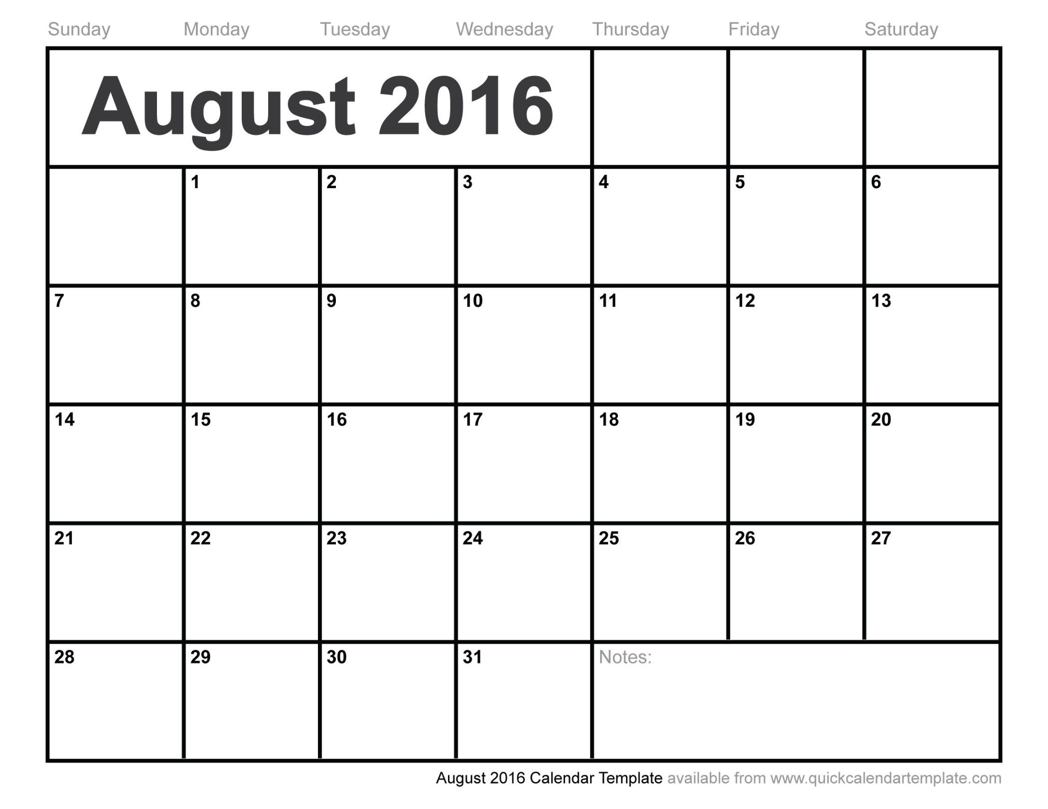 August  Calendar Template  June calendar printable, Calendar