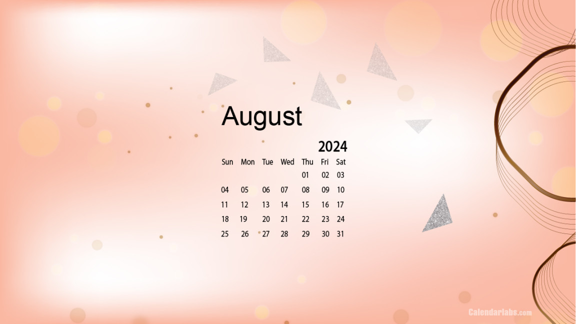 August 2024 Calendar Background Good Calendar Idea