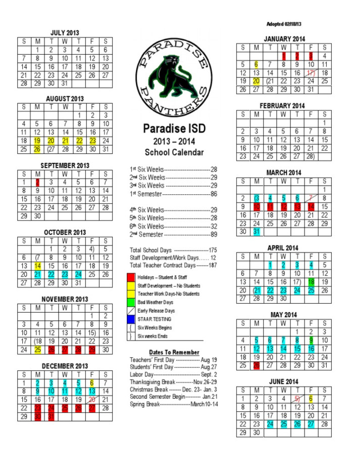 Calendar  PDF