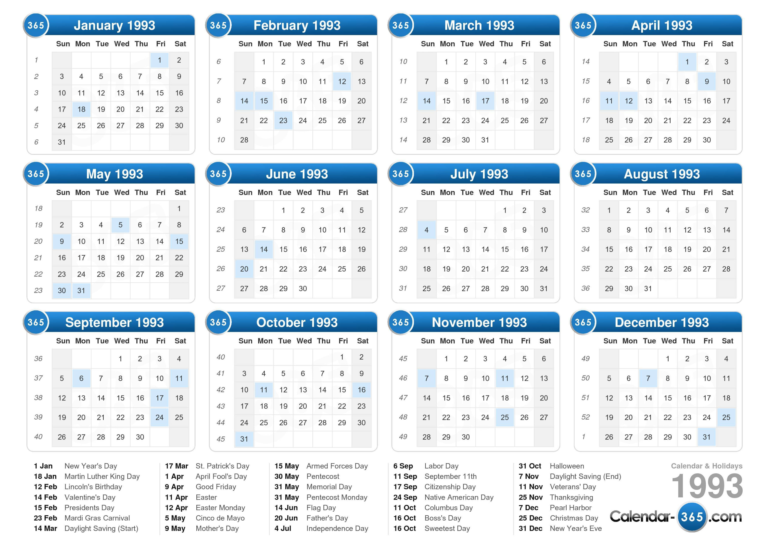 Calendar