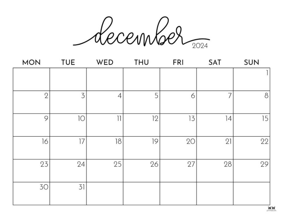 Printable November And December 2024 Calendar