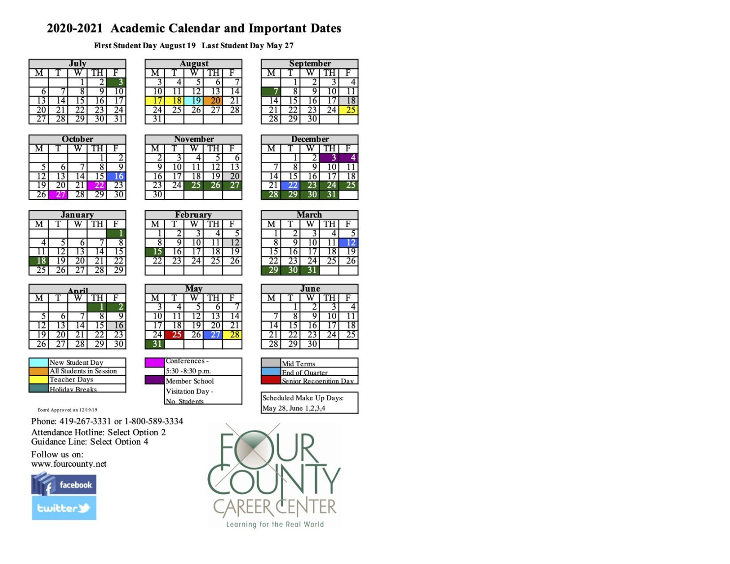Discover the Exciting Academic Calendar for University of Findlay