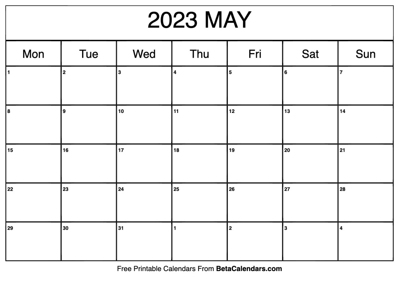 Month Of May 2024 Printable Calendar Good Calendar Idea