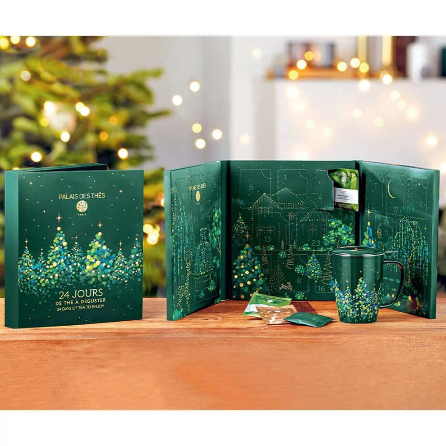 Green and Gold Palais des Thés Advent Calendar - Palais des Thés