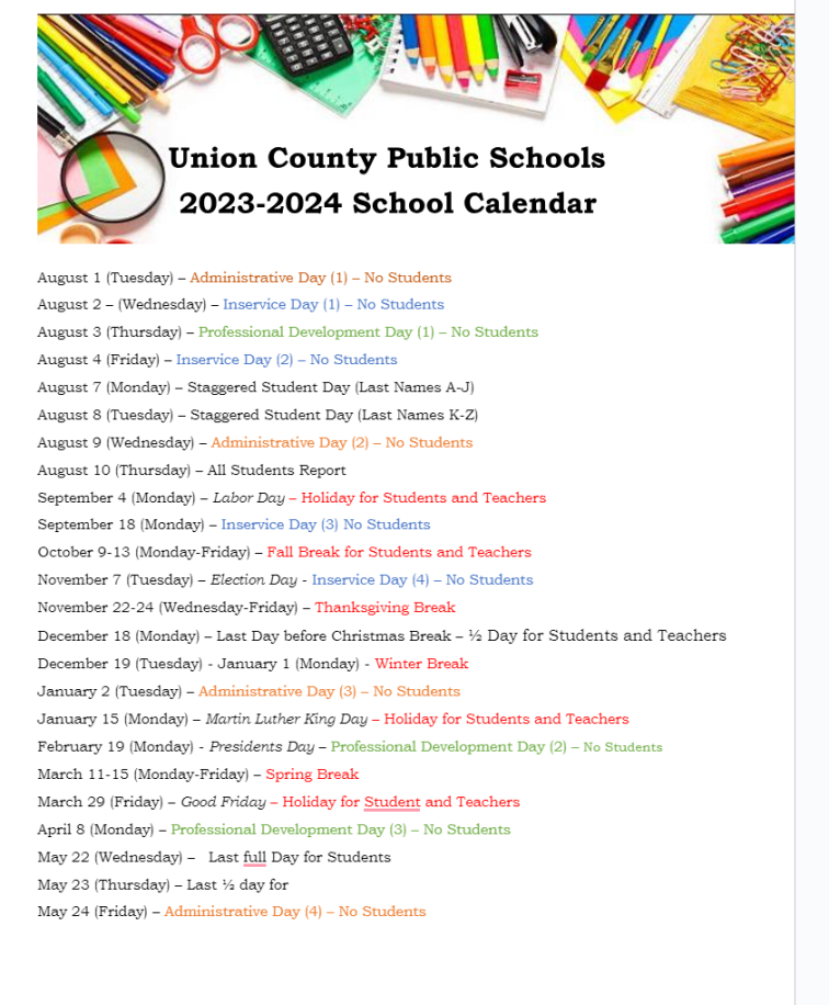 Home - Union County Public Schools