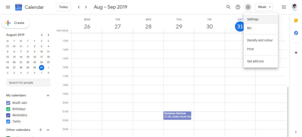 How to add a calendar from "other calendars" to "My calendars" in