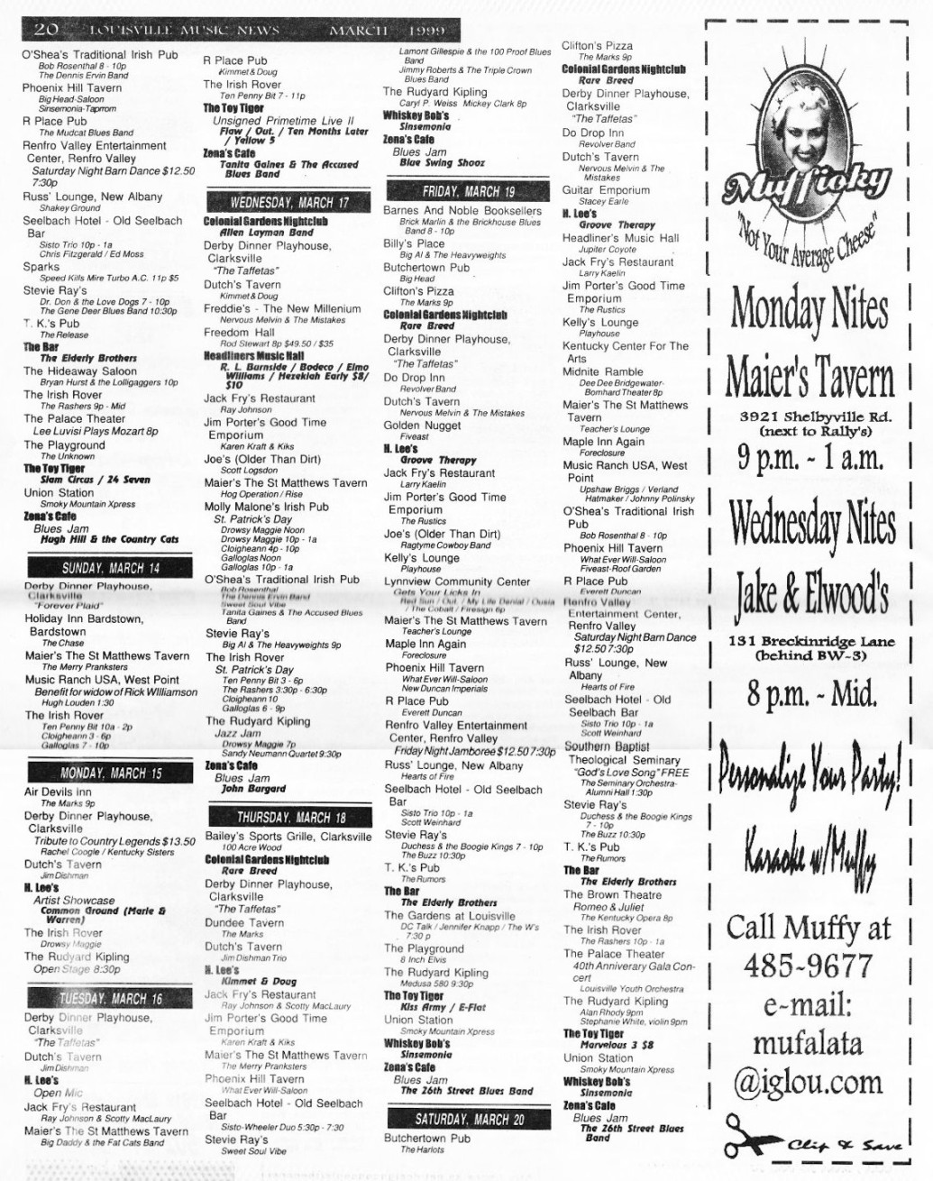March  Calendar - March  -