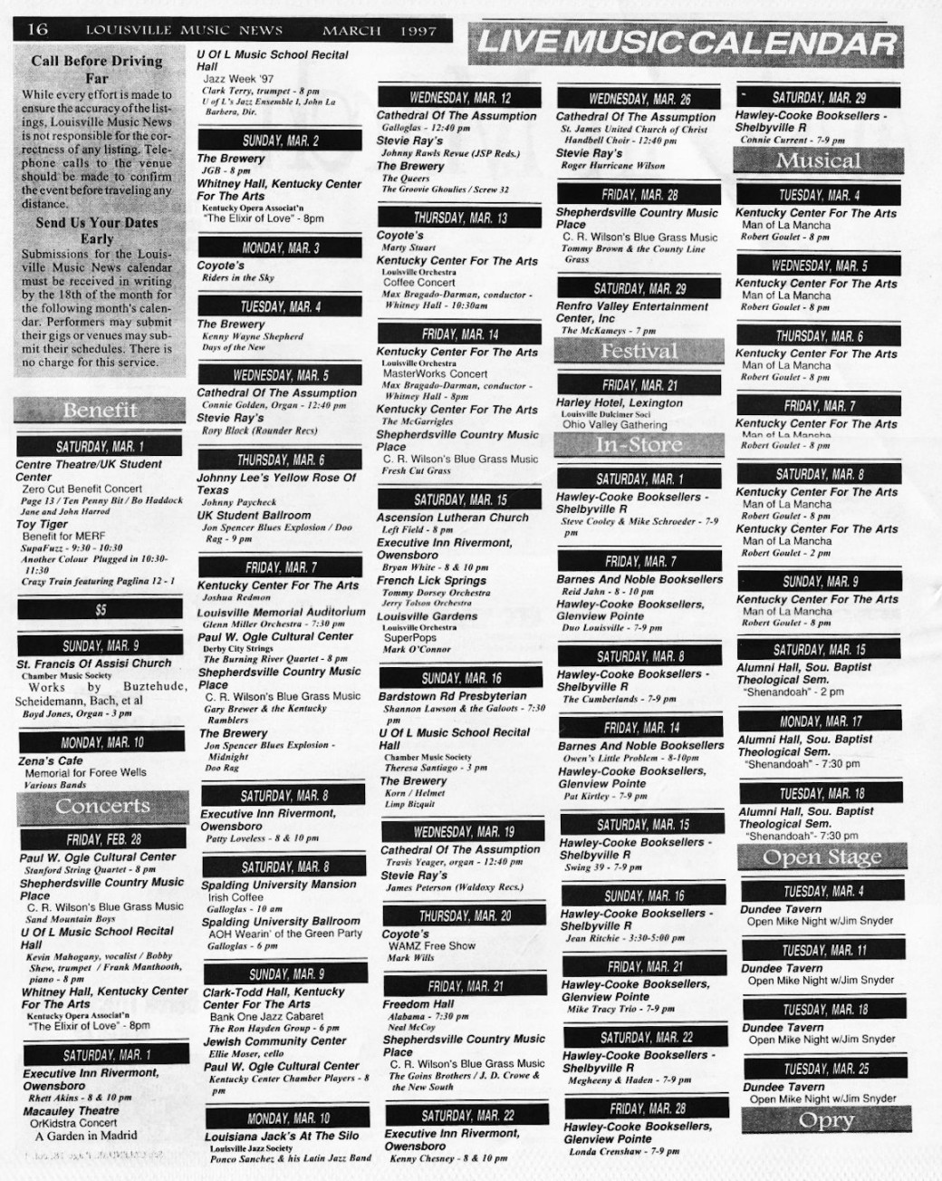 March  Calendar - March  -