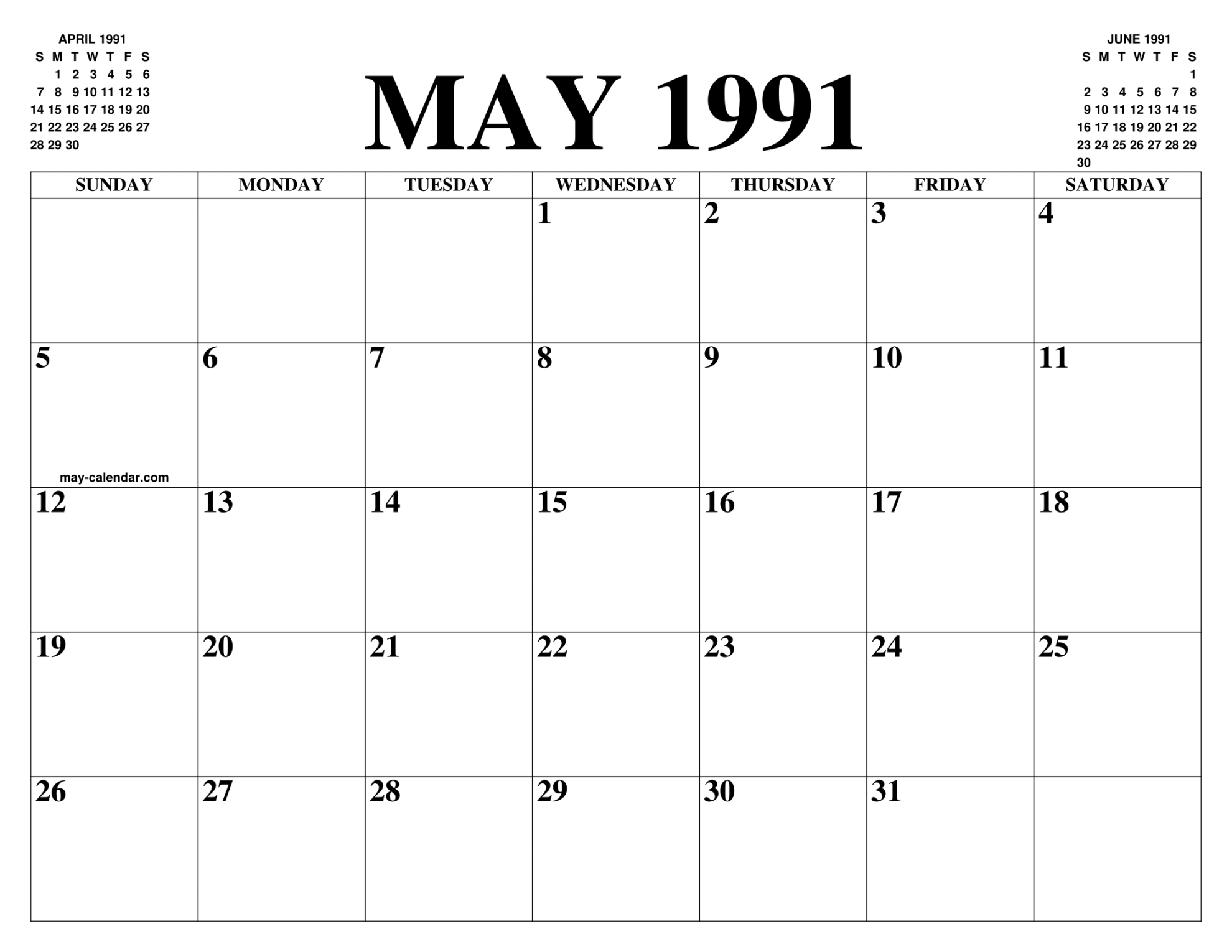 MAY  CALENDAR OF THE MONTH: FREE PRINTABLE MAY CALENDAR OF THE