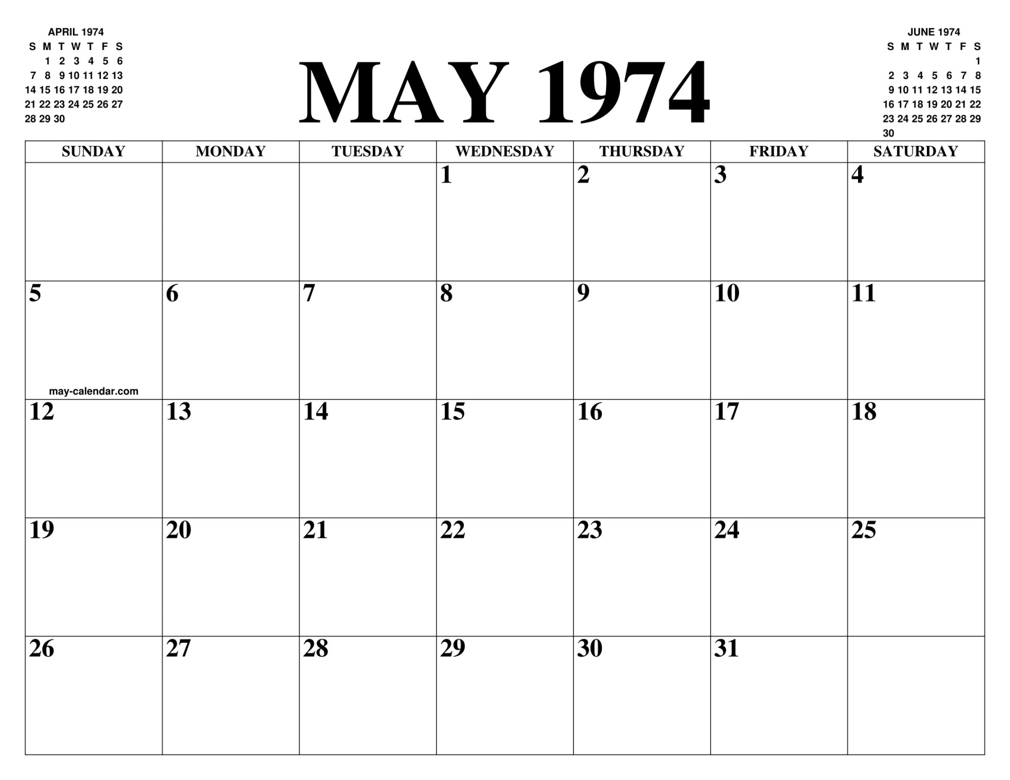 MAY  CALENDAR OF THE MONTH: FREE PRINTABLE MAY CALENDAR OF THE