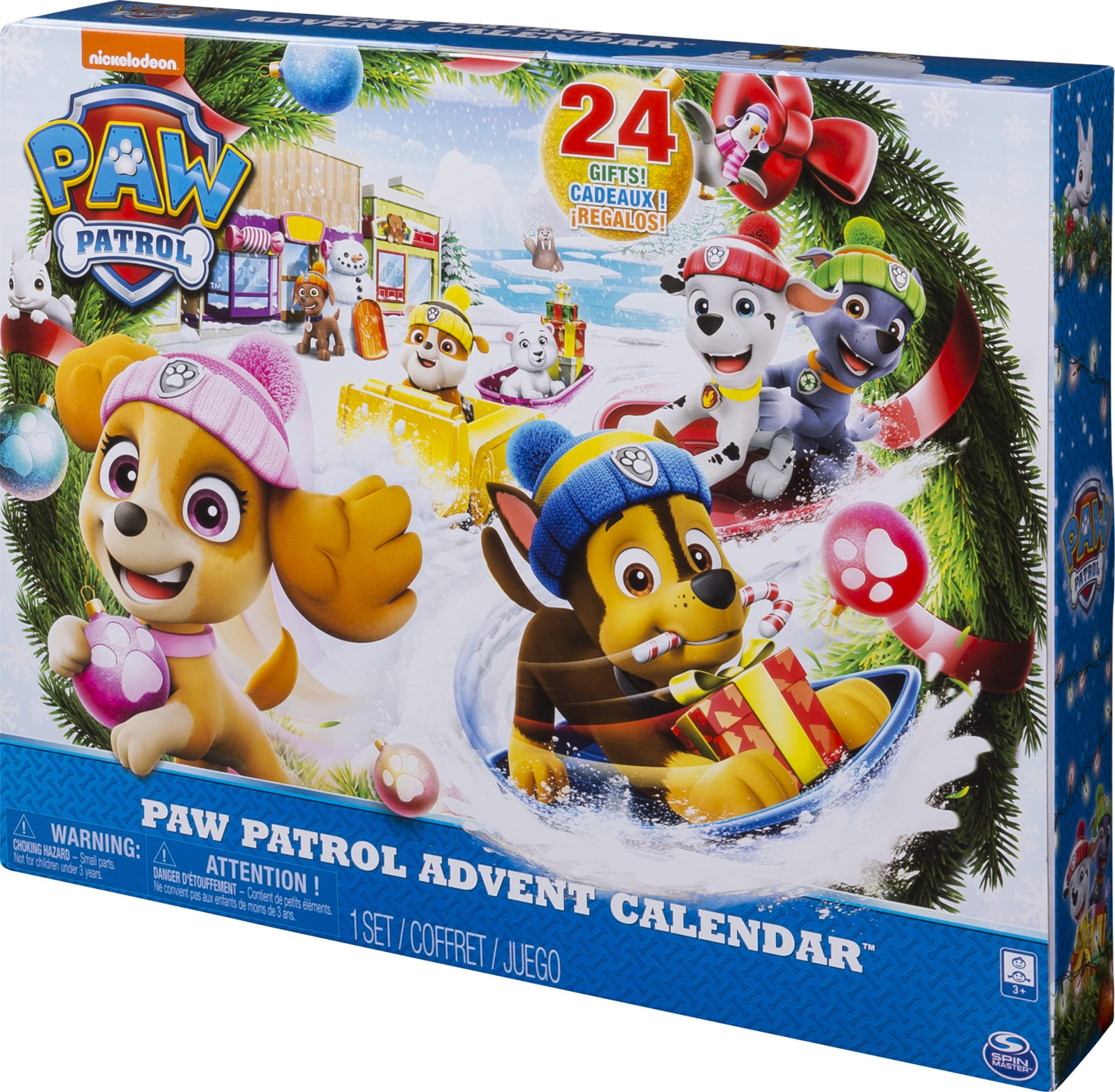 Paw Patrol - Advent Calendar - Includes  Collectible Figures