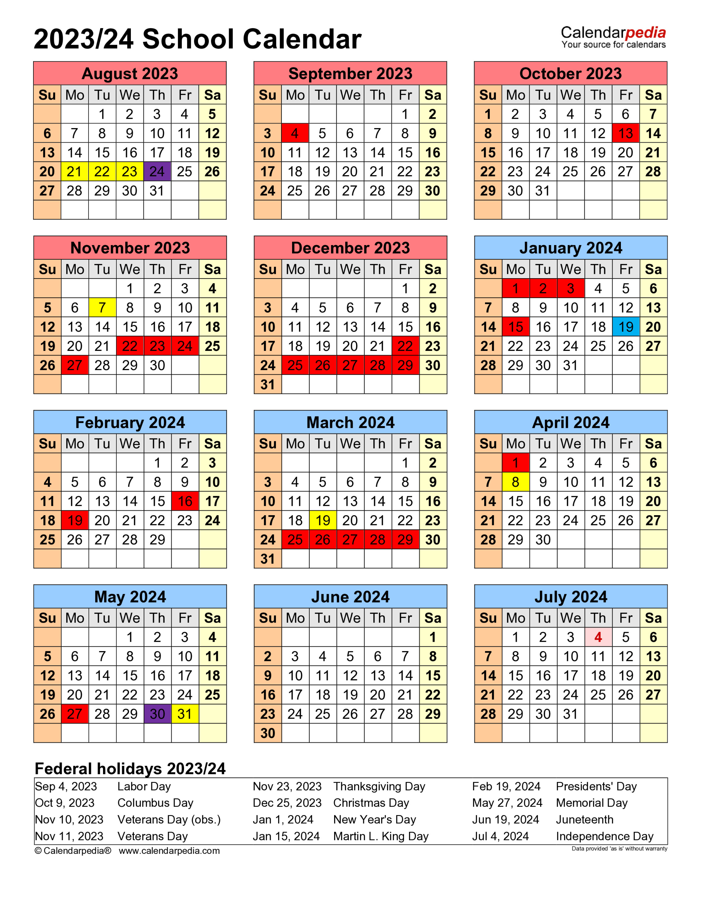 - School Calendar - Windham Exempted Village Schools
