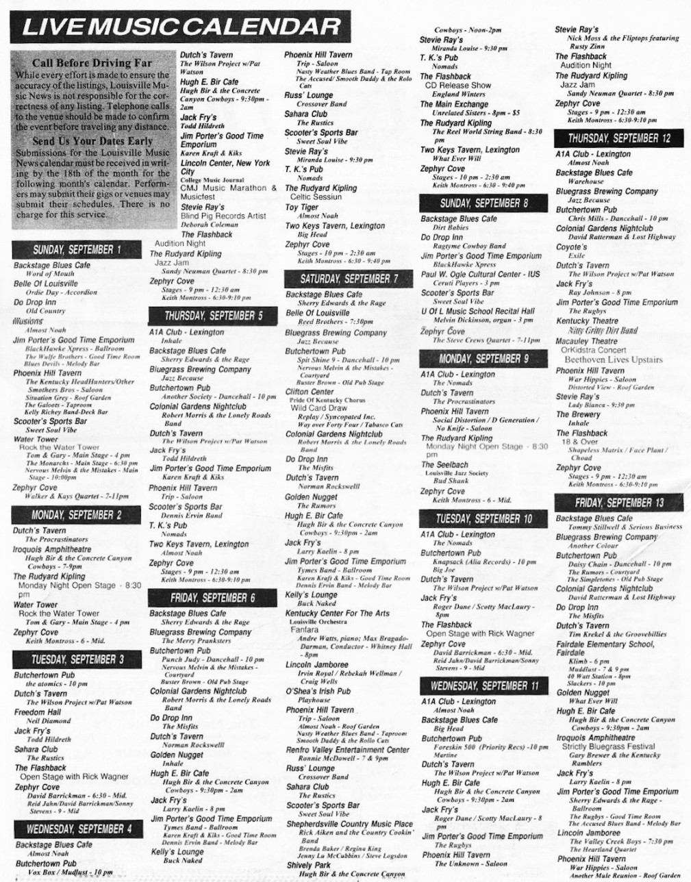 September  Calendar - September  -