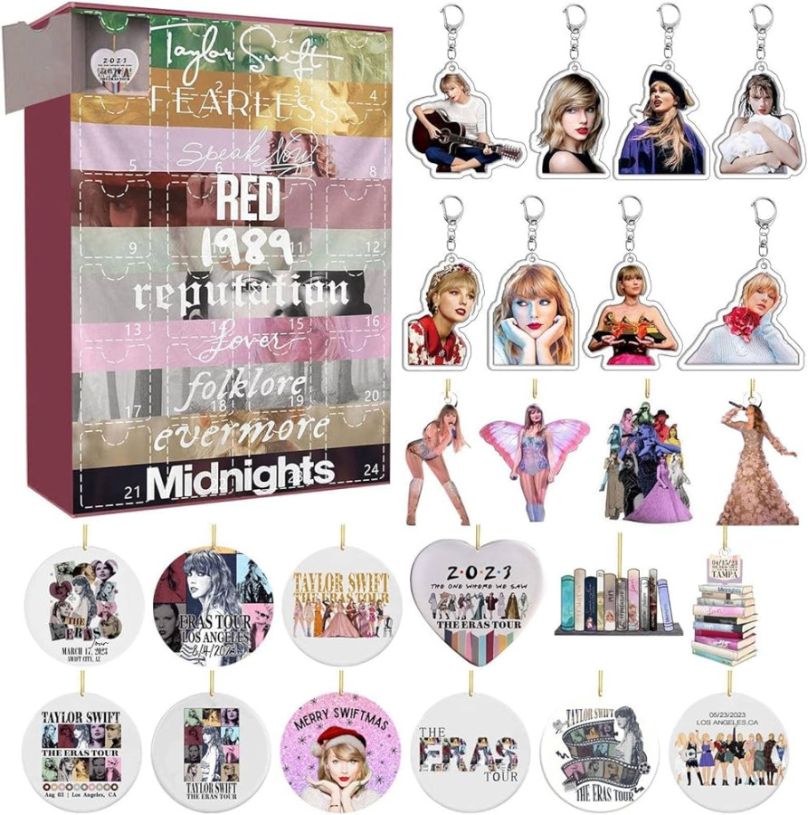 Swift Taylor Christmas Advent Calendar Contains  Gifts 20
