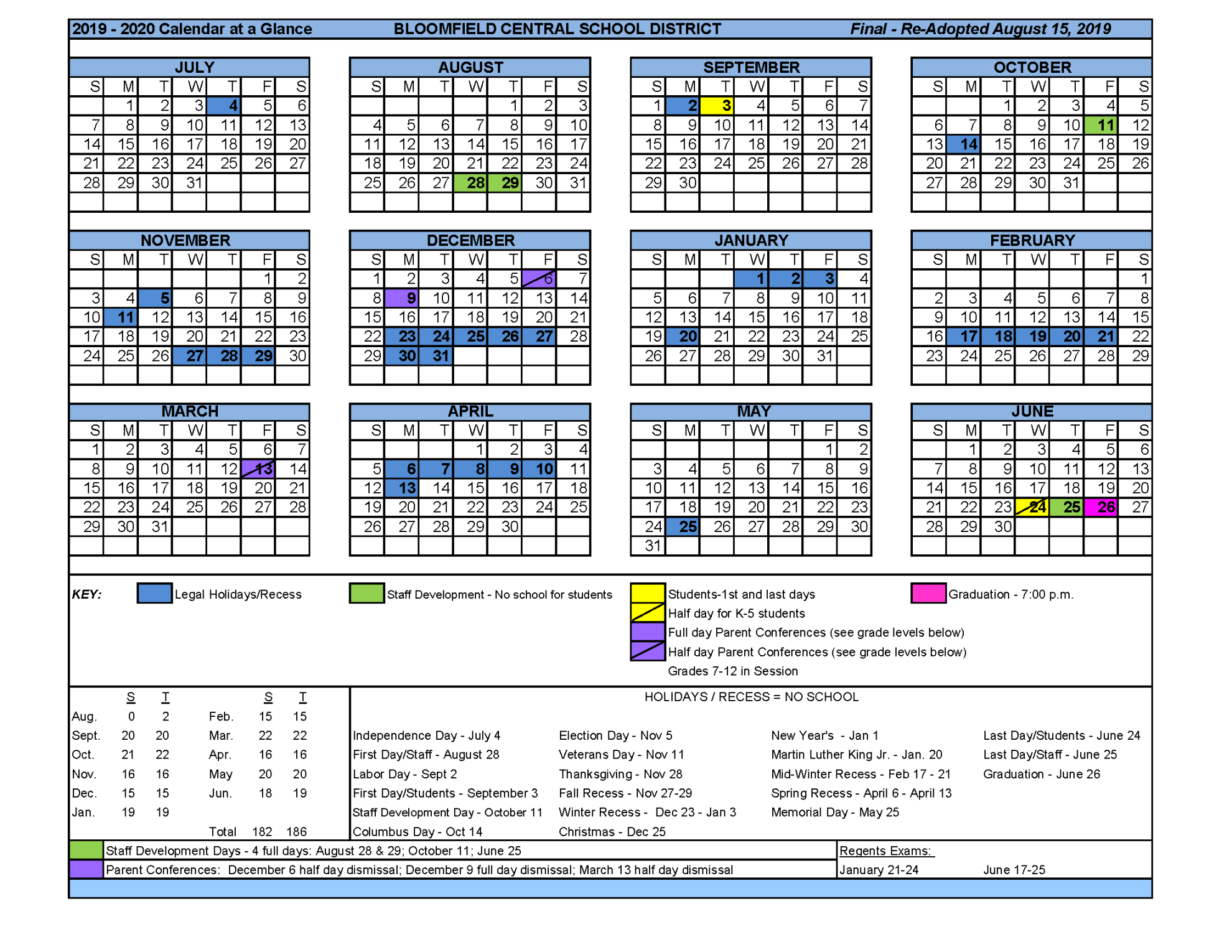 West Bloomfield School Calendar   School calendar, Public