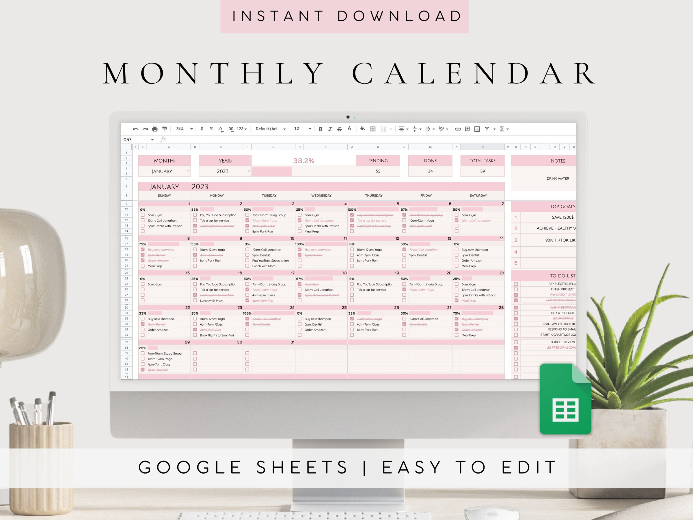 Google Sheets Calendar Template 2024 2025 Good Calendar Idea