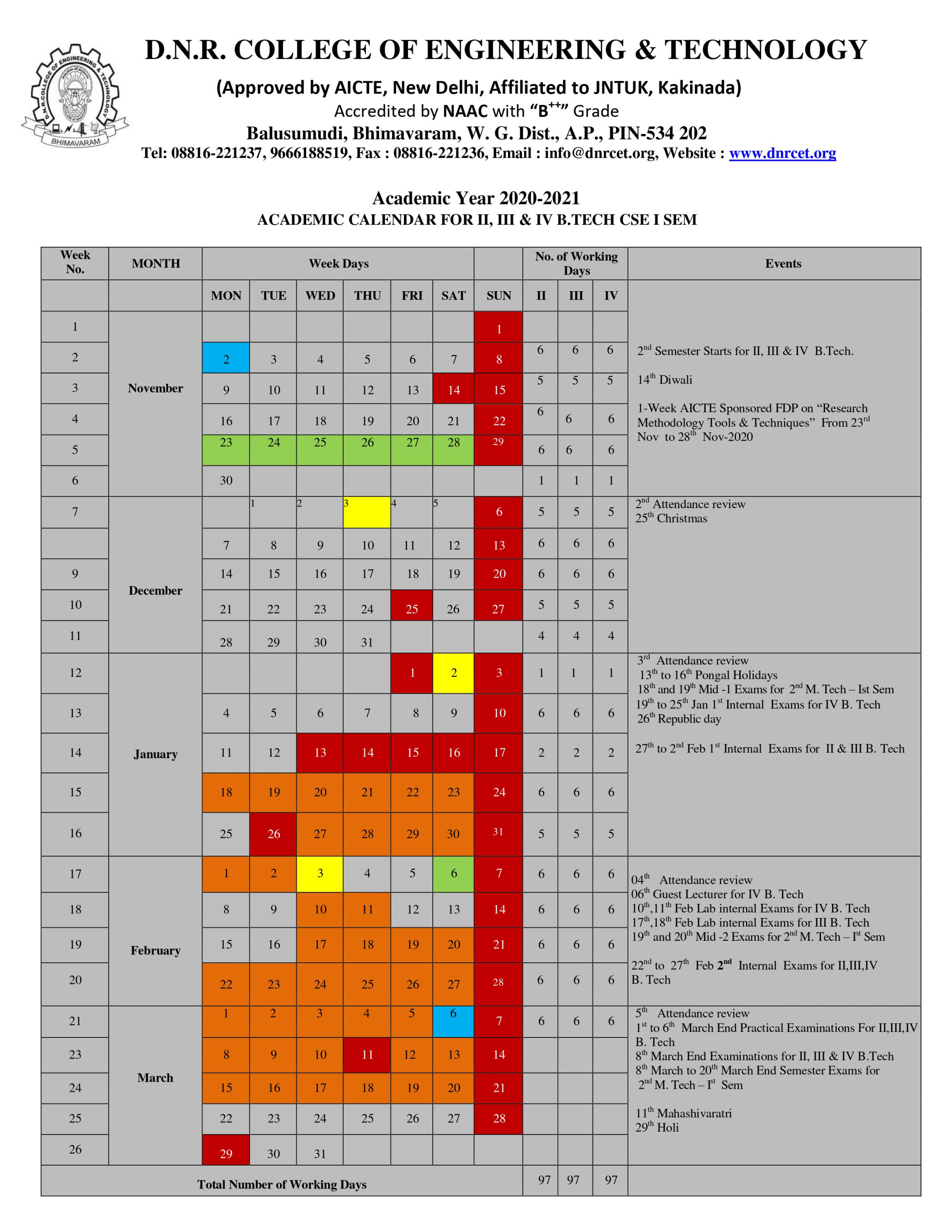 Cmsv Academic Calendar