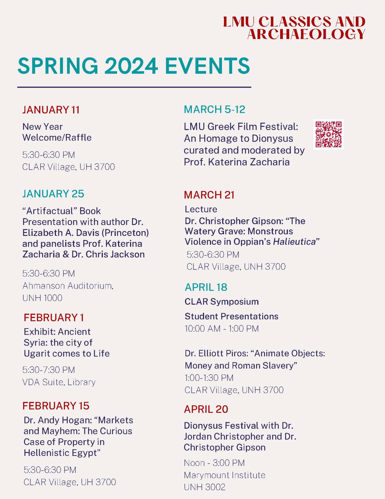 Events - Loyola Marymount University