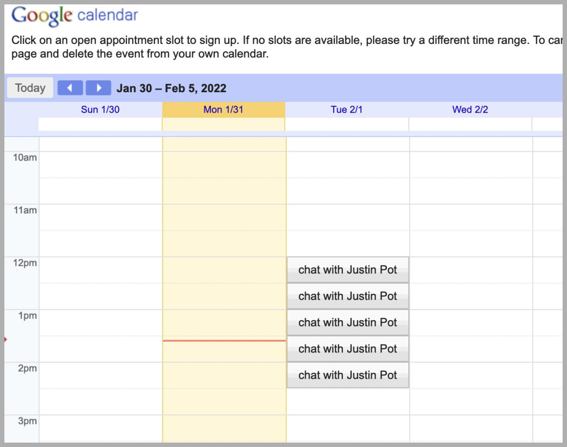 Google Calendar