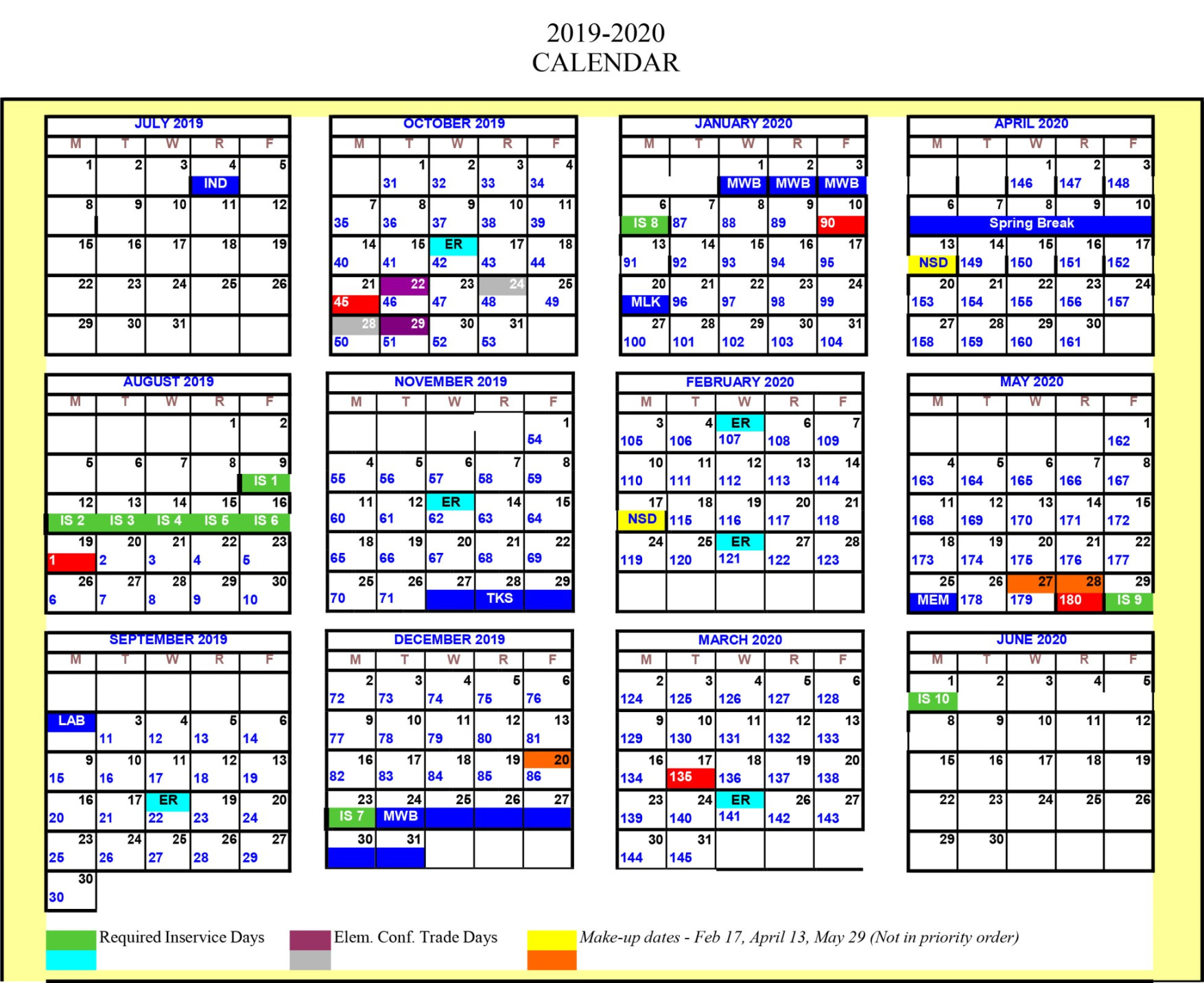 Greenwood School District  adopts new modified calendars