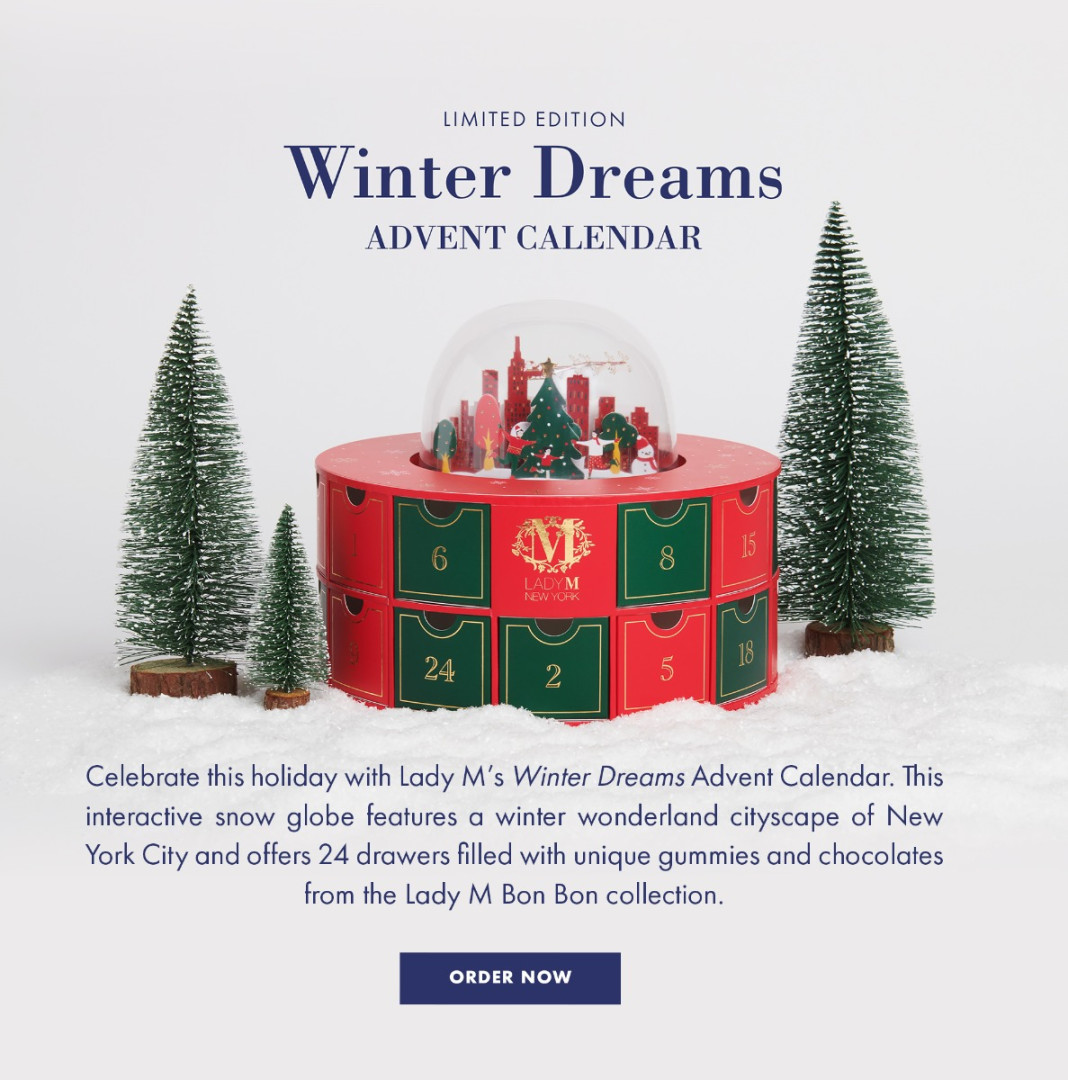 Lady M Winter Dreams Advent Calendar  Lady M Singapore – Mille Crêpes