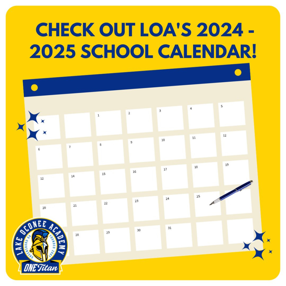 Lake Oconee Academy on X: "Have you looked over LOA&#;s -