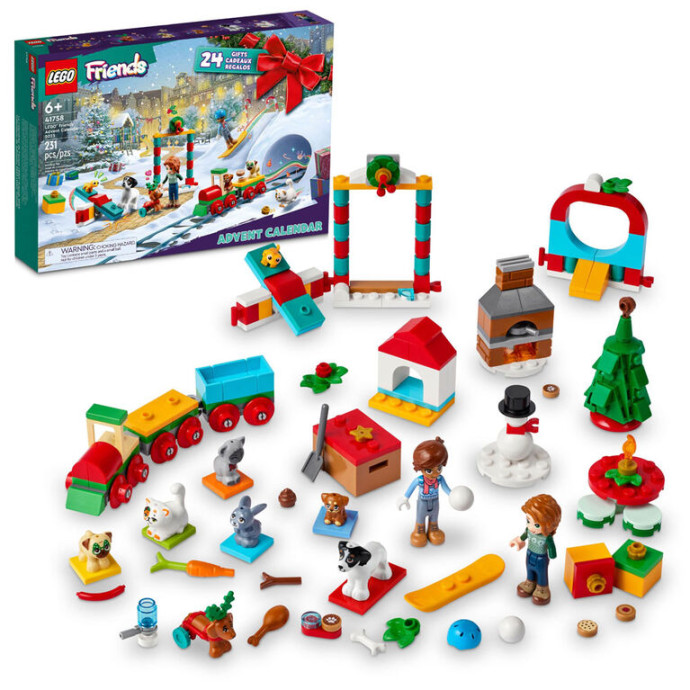 LEGO Friends Advent Calendar   Building Toy Set ( Pieces)