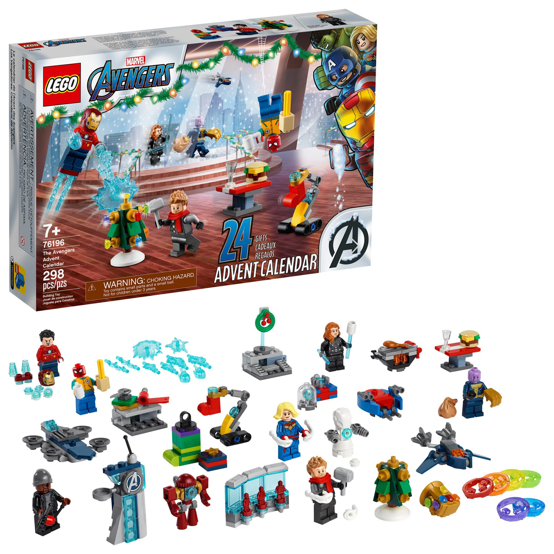 LEGO Marvel The Avengers Advent Calendar  Building Kit, an Awesome  Gift for Fans of Super Hero Building Toys; New  ( Pieces)