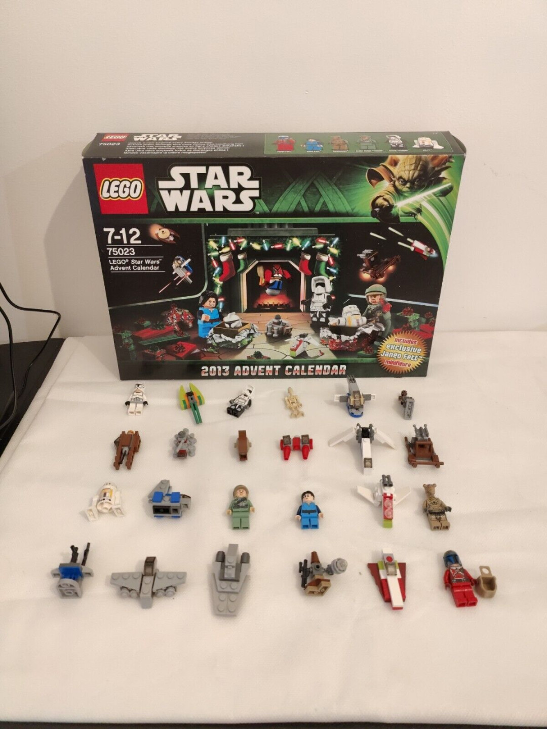 Lego Star Wars Advent Calendar   % Complete Santa Jango Fett