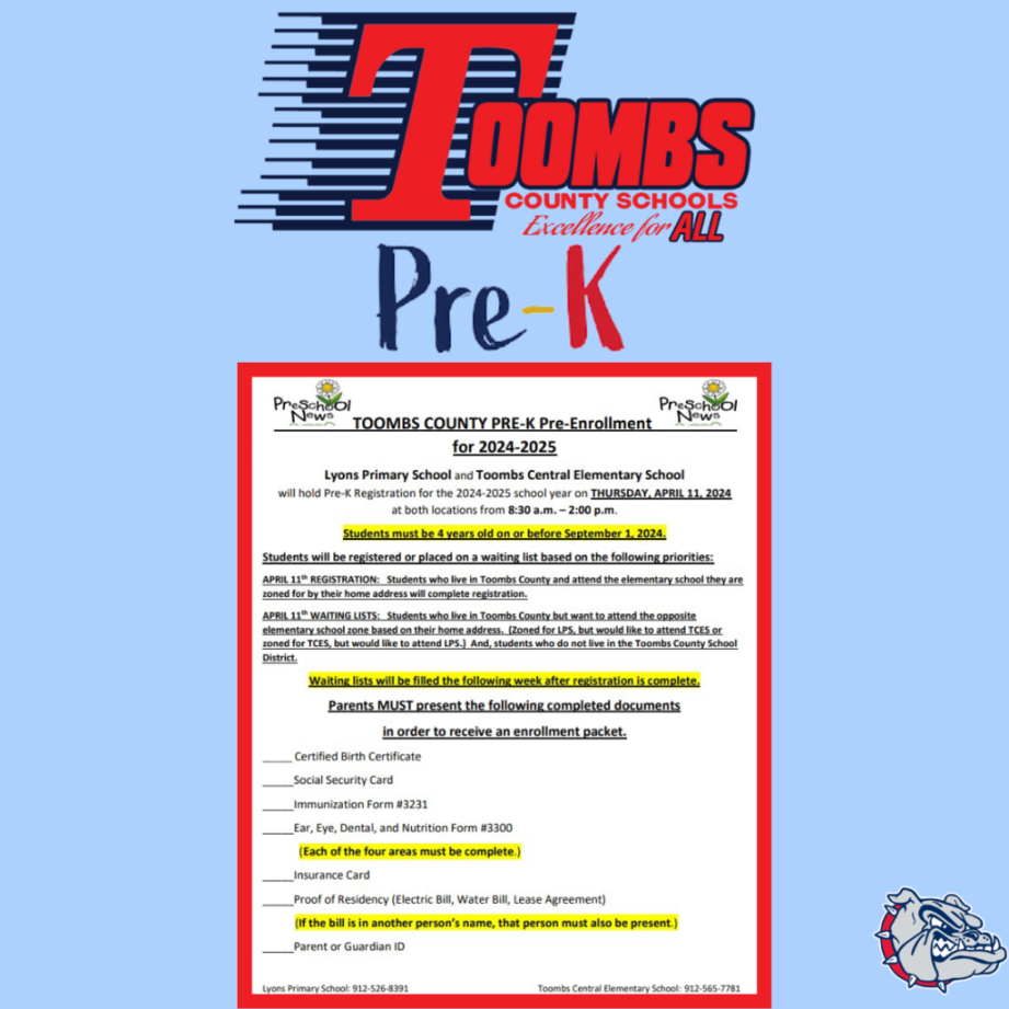 Live Feed  Toombs County School District