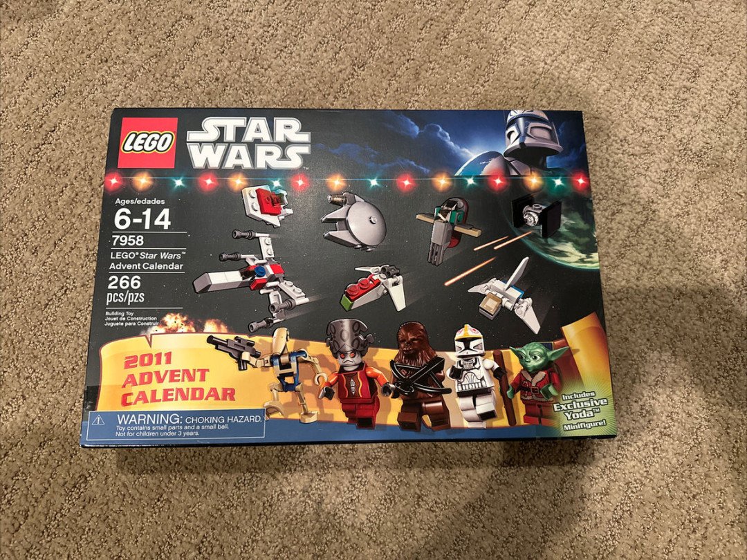 NEW Lego Star Wars Advent Calendar () -  st Edition w