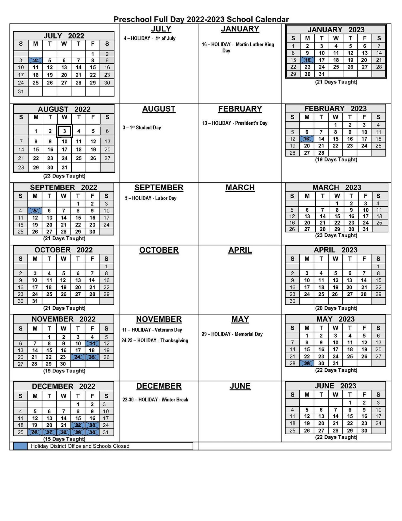 Rcc Academic Calendar -