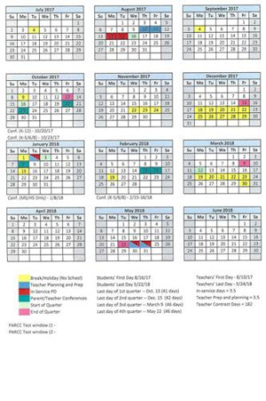 SFPS Calendar Committee maps the next two school years — not