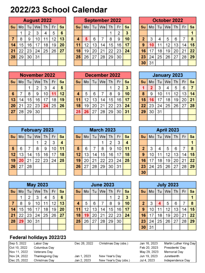😍 South Bend Community Schools Calendar - 😍
