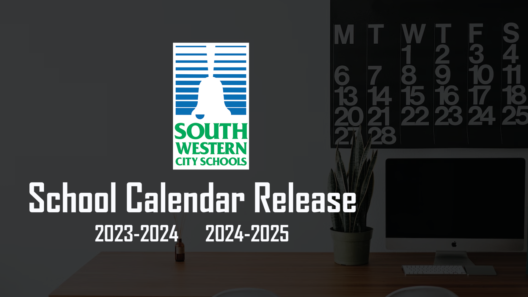 South Western City Schools Calendar