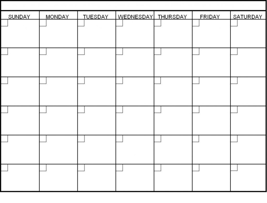 Week Printable Calendar  Free calendar template, Blank calendar