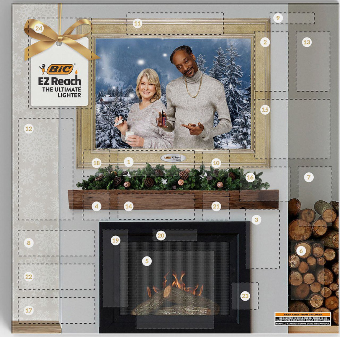 You need this Snoop Dogg and Martha Stewart Advent calendar from