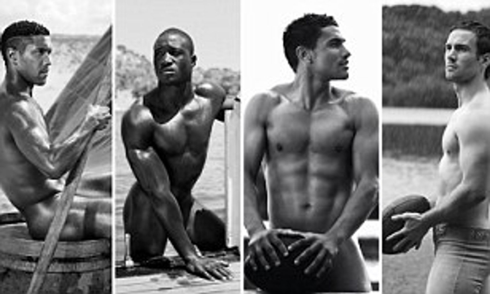 Allo ladies! The crème de la crème of French rugby strip off for