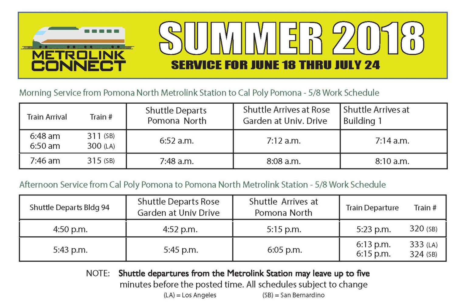 Cal Poly Academic Calendar