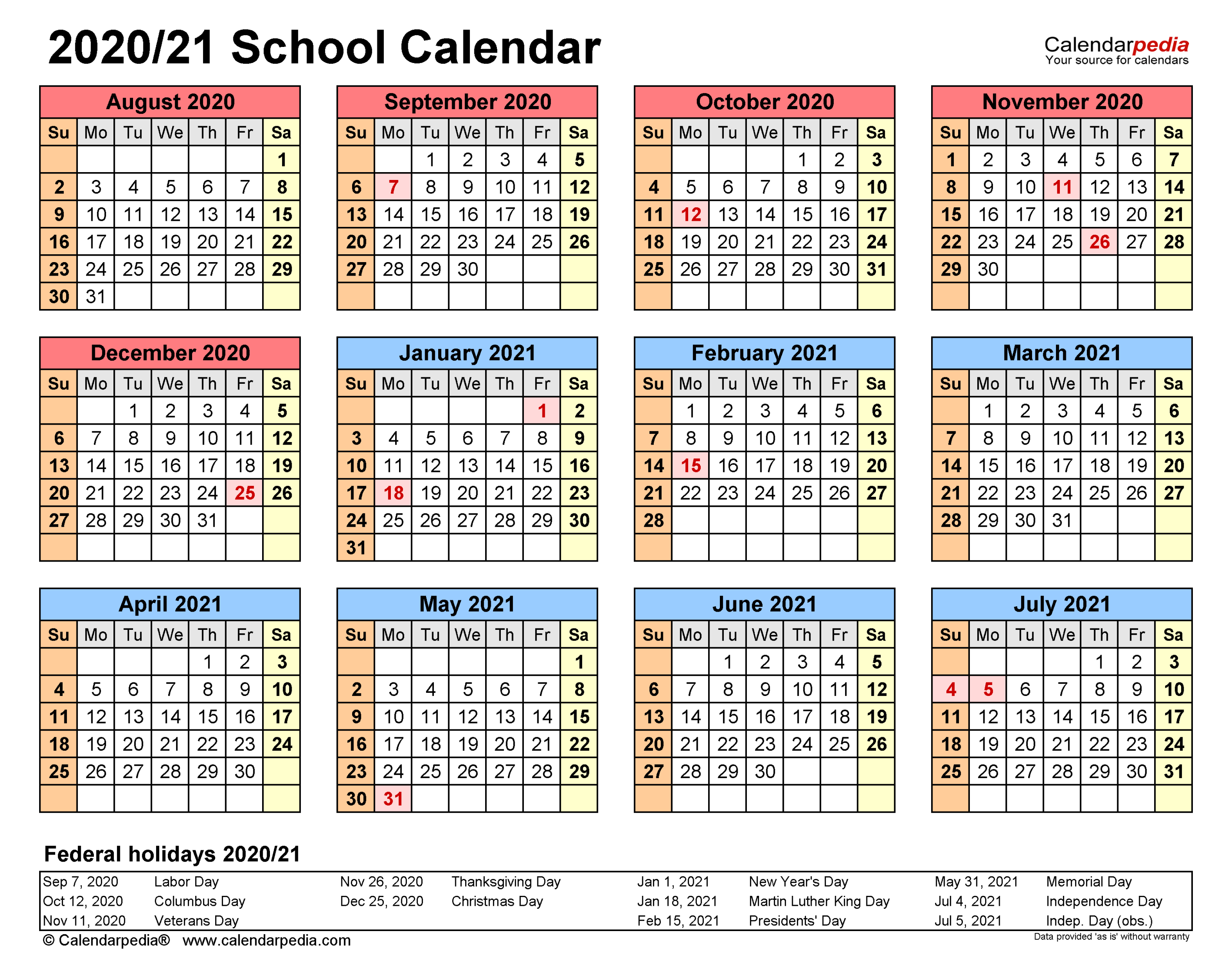 Columbus State Calendar -  School calendar, Academic