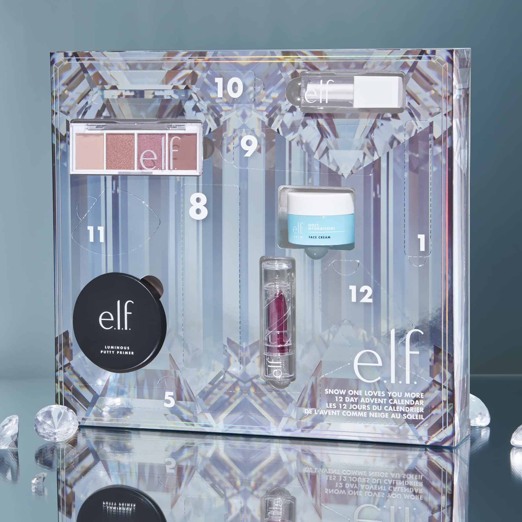 elf Cosmetics Snow One Loves You More  Day Advent Calendar,  Skin Care  & Makeup Products For Creating A Flawless Look, Vegan & Cruelty-Free