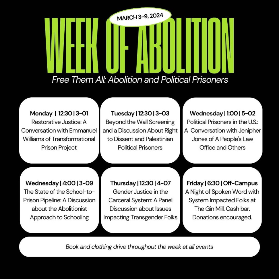 Fordham University School of Law - Week of Abolition