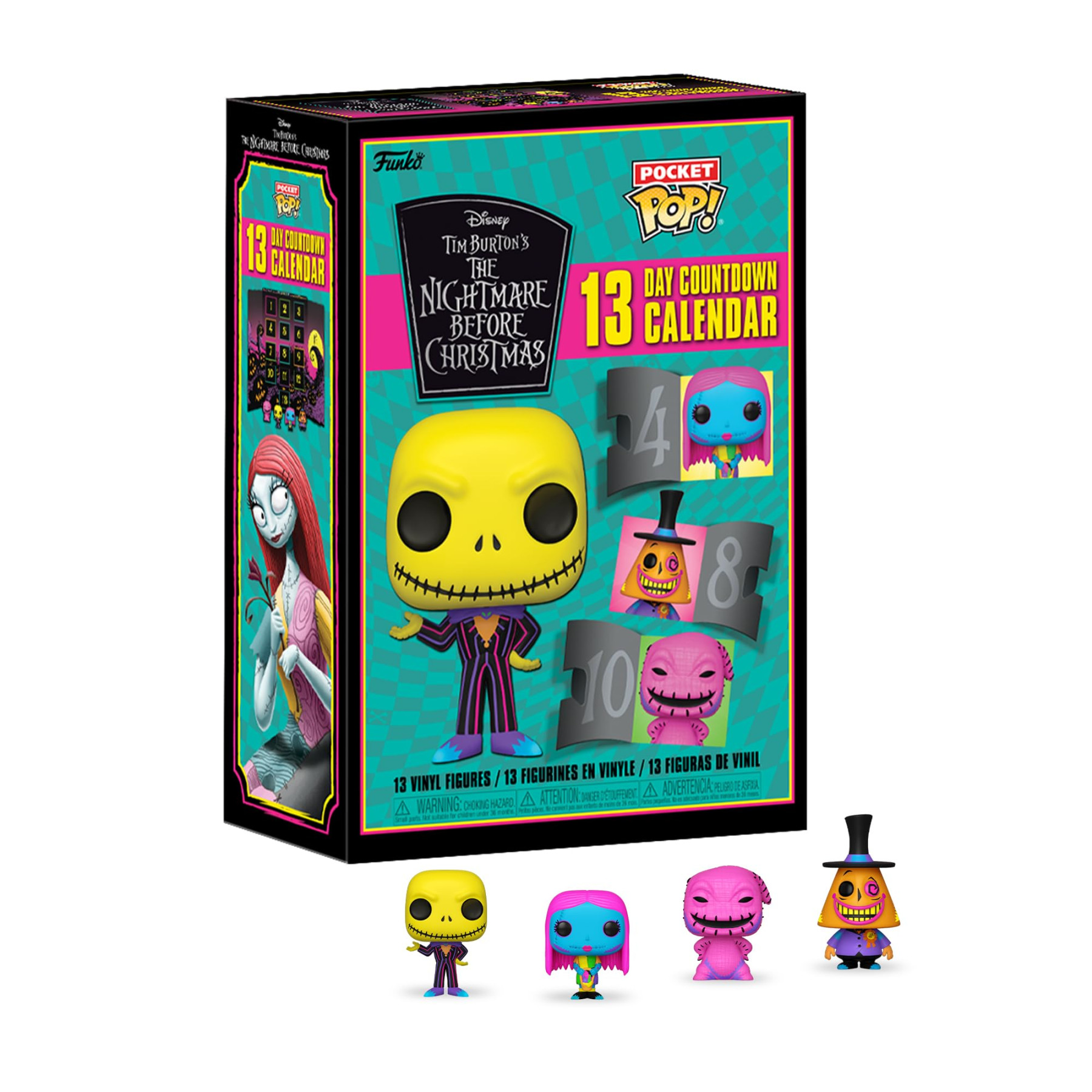 Funko Pop! Advent Calendar:  Days - The Nightmare Before Christima  (Blacklight)