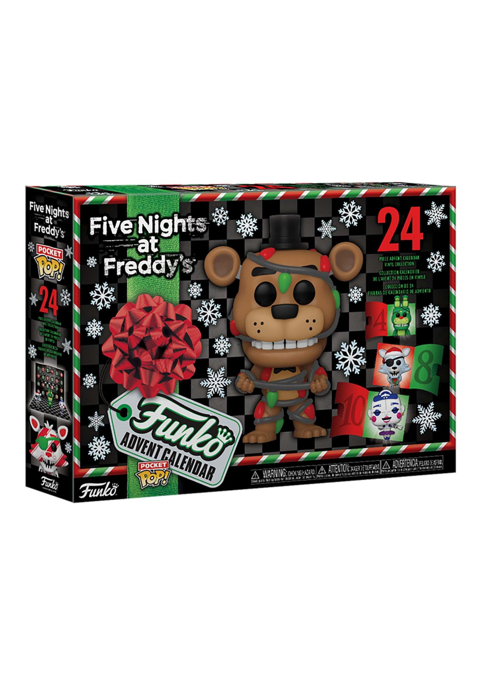 Funko Pop! Advent Calendar: Five Nights at Freddy’s ,  Pocket Pop!  Vinyl Figures