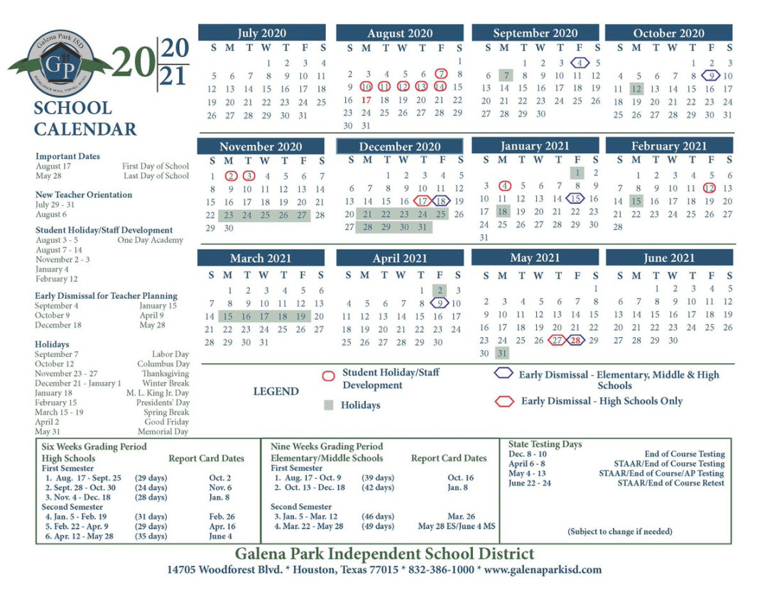 Galena Park ISD on X: "On Monday, March , 00, the Galena Park